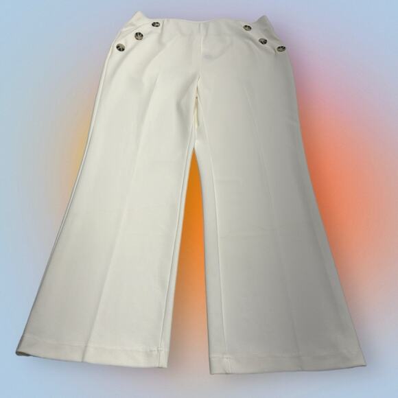 EST. 1946 Women’s 14/16 White Pull On Dress Pant - Picture 2 of 4